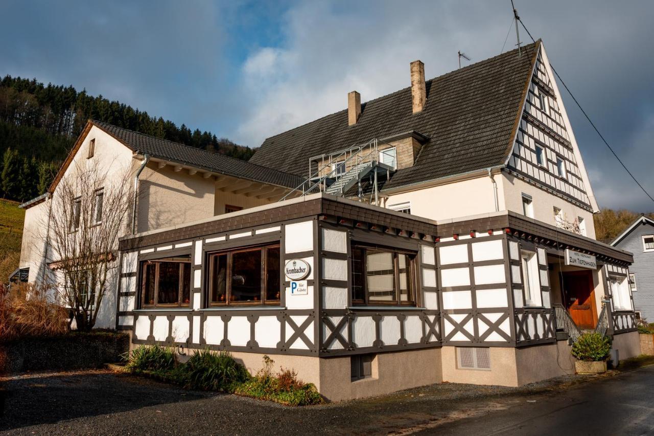 Hotel Tiefenhagen Sauerland Lennestadt Bagian luar foto